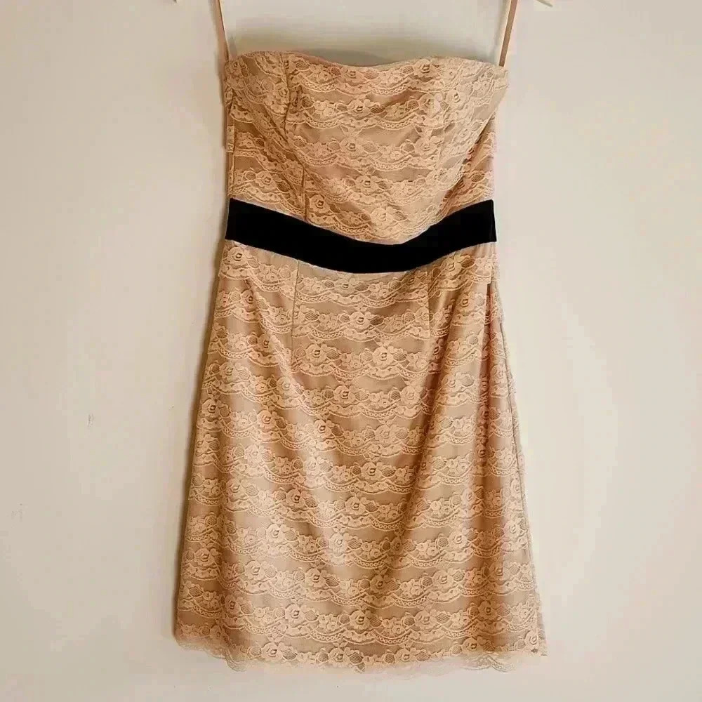 H&M STRAPLESS COCKTAIL DRESS - Picture 1 of 3